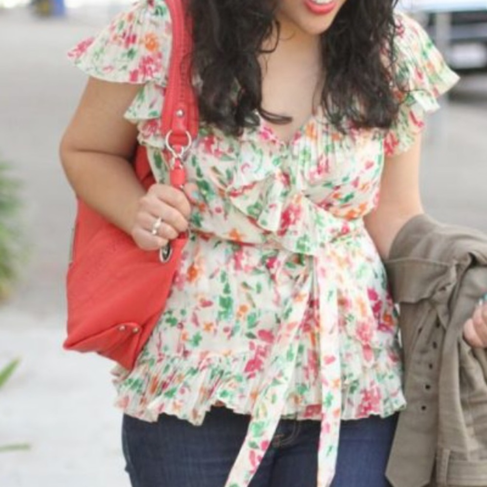 Diane von Furstenberg Rosita Wrap Top